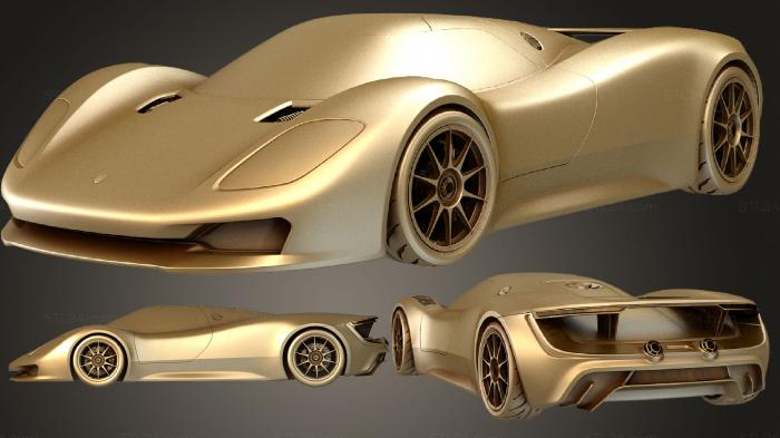 Vehicles (Porsche 917 Concept, CARS_3101) 3D models for cnc